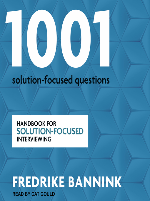 Title details for 1001 Solution-Focused Questions by Fredrike Bannink - Available